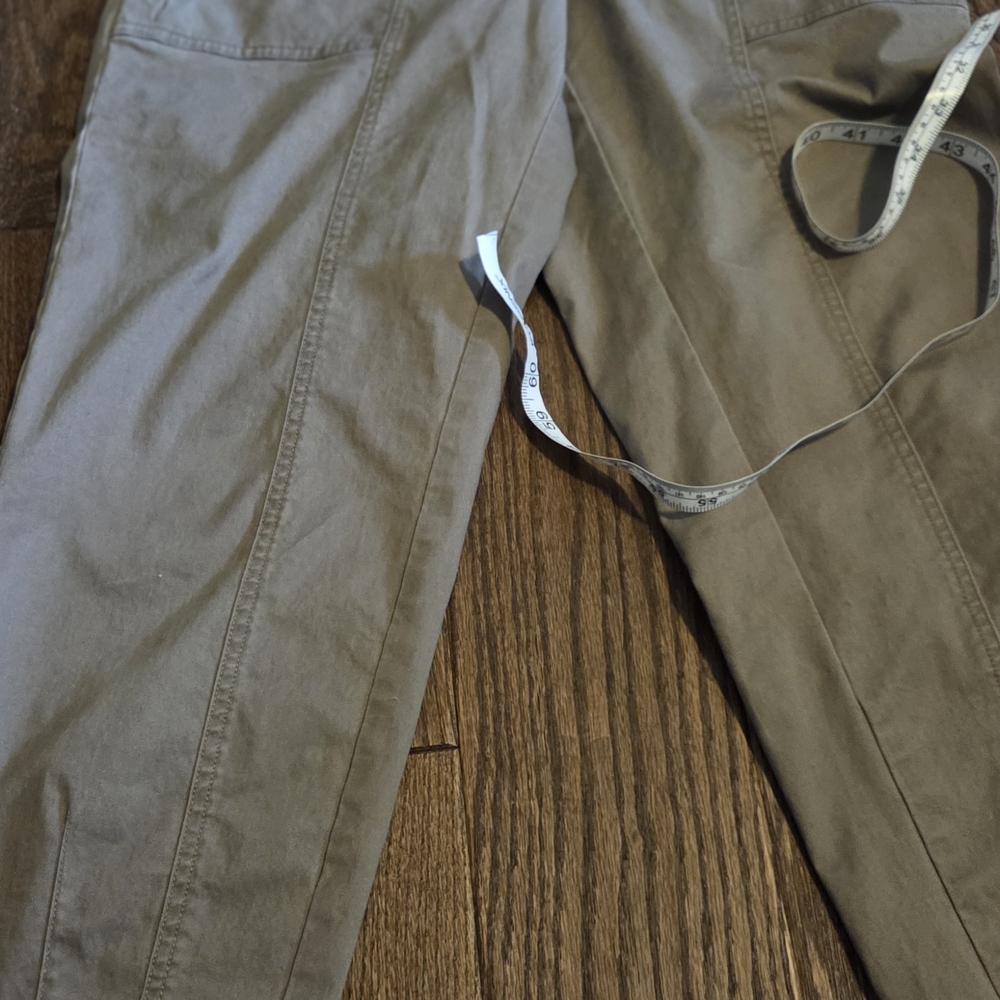 Isabel Maternity by Ingrid & Isabel Women's Tan Straight Leg Pants